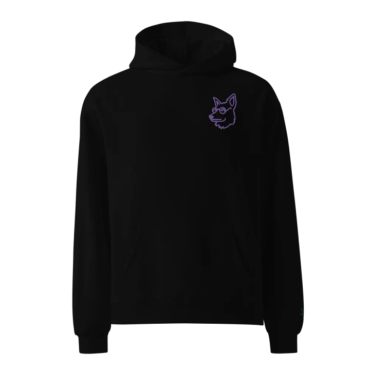 Purple Paws Unisex Oversized Hoodie product image (2)