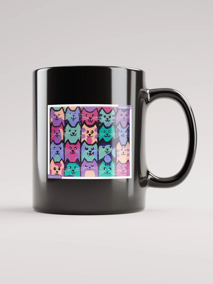 Kitty Clan Ain't Nothing to Fuck With ceramic mug product image (1)