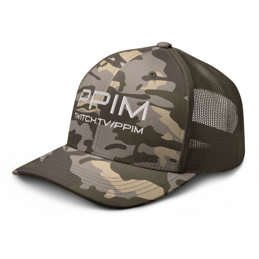 ppim Otto Cap Camouflage Trucker Hat product image (4)