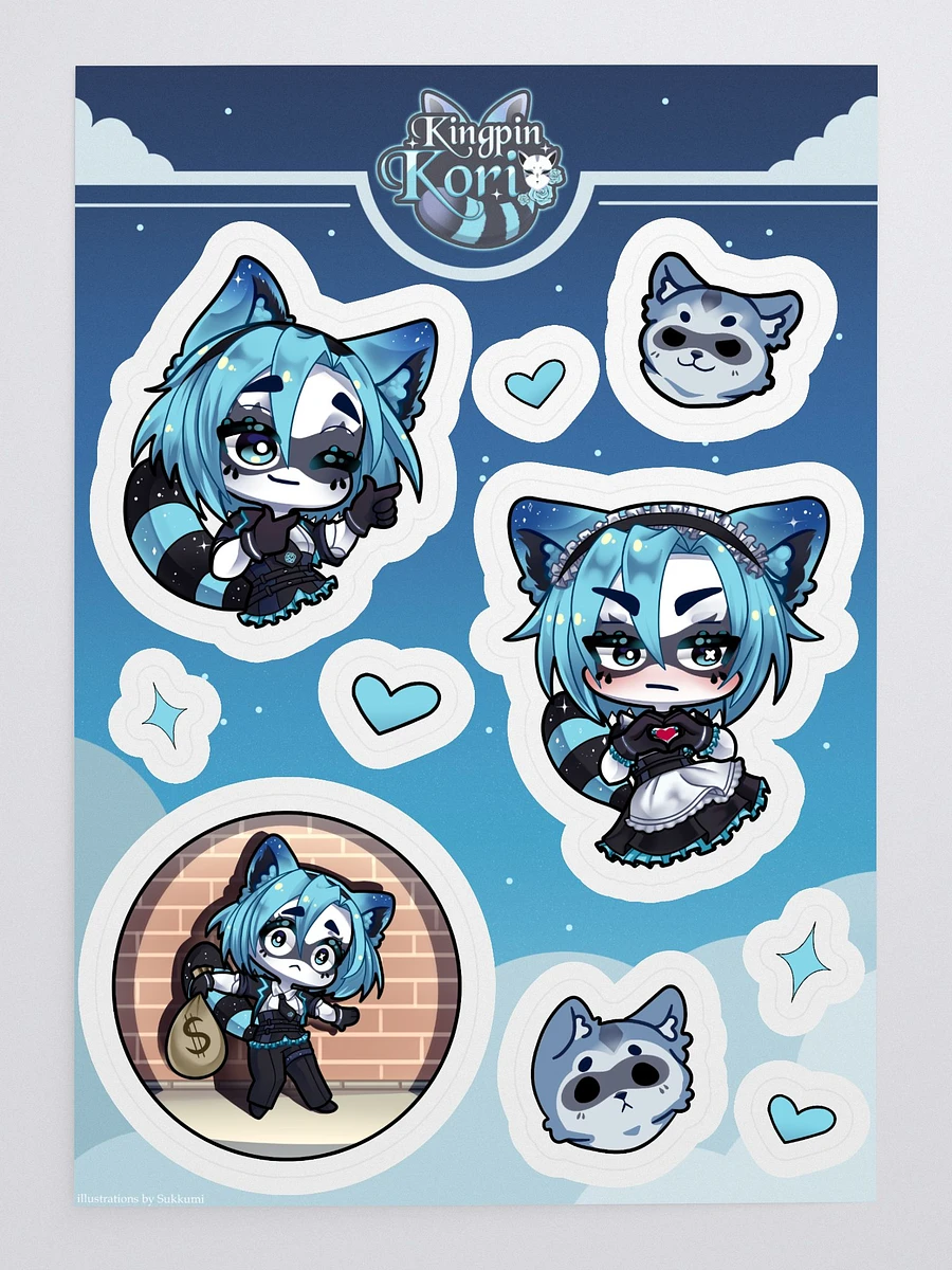 Never-ending Nights Sticker Sheet product image (1)