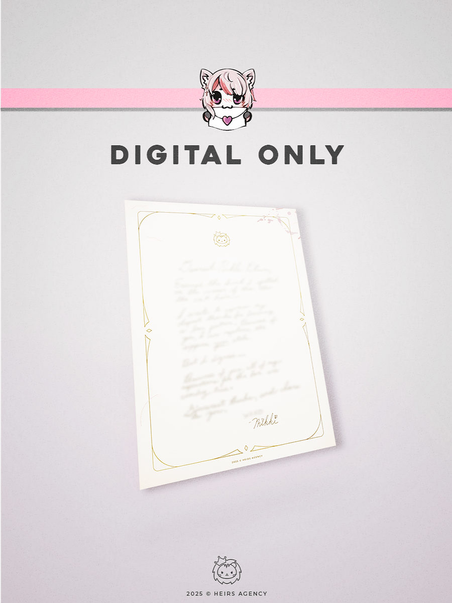 Neko Mikki White Day Bundle - Physical Photocard, Digital Photocard, Voice Pack, and Love Letter product image (3)
