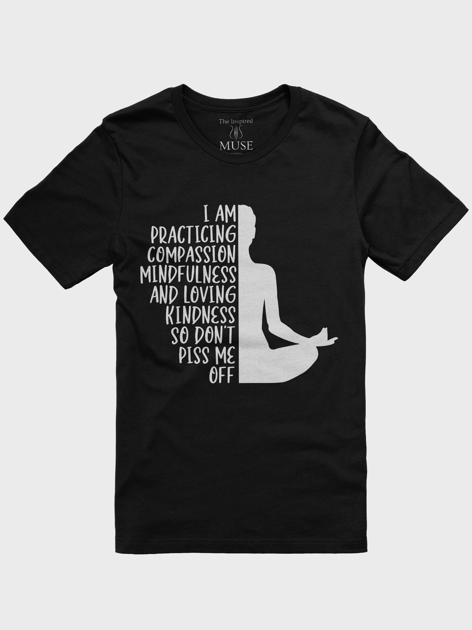 I'm Practicing Compassion and Kindness Funny T-Shirt product image (5)