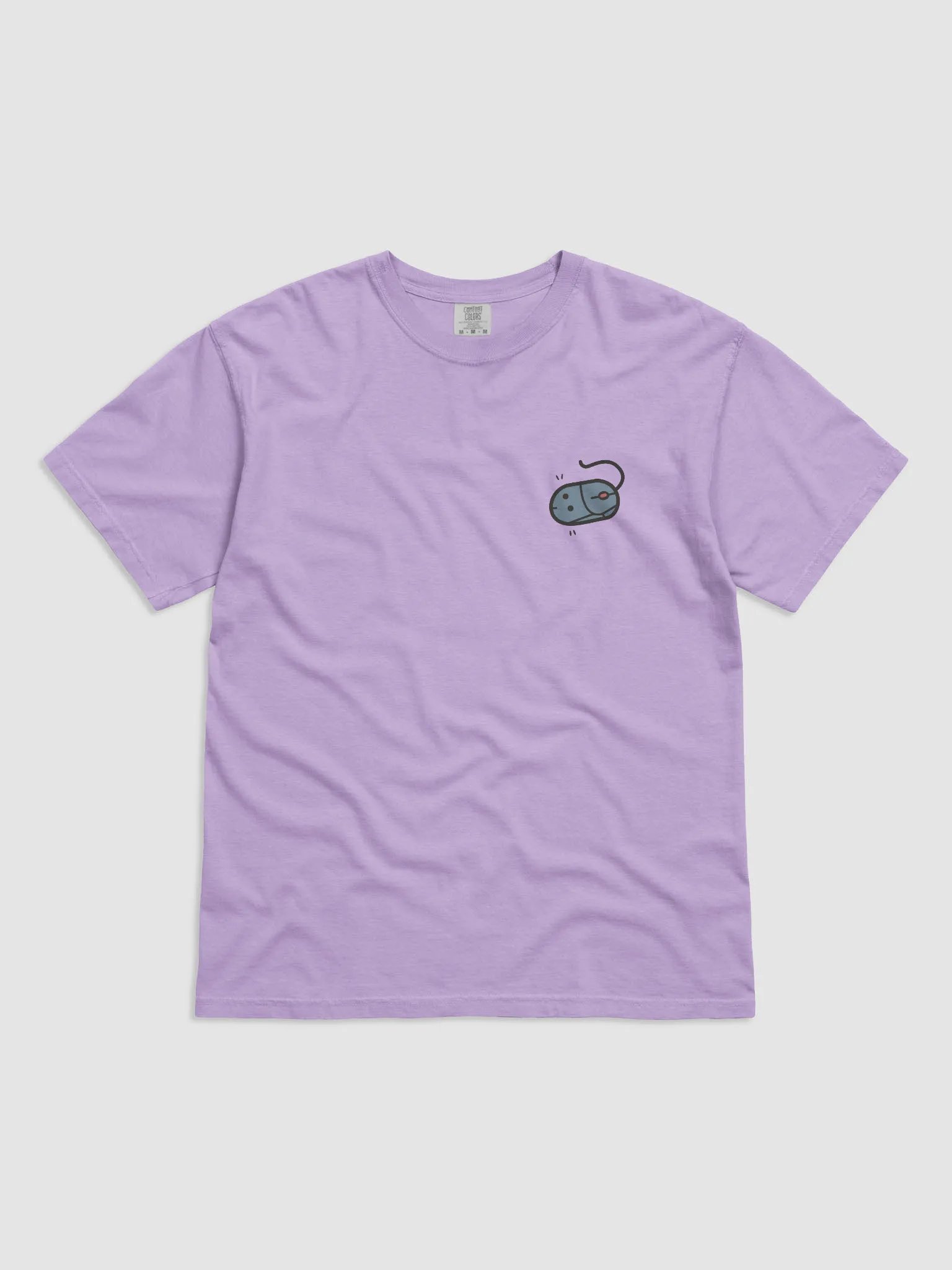 Computer Rat Heavyweight Tee - No Text product image (4)