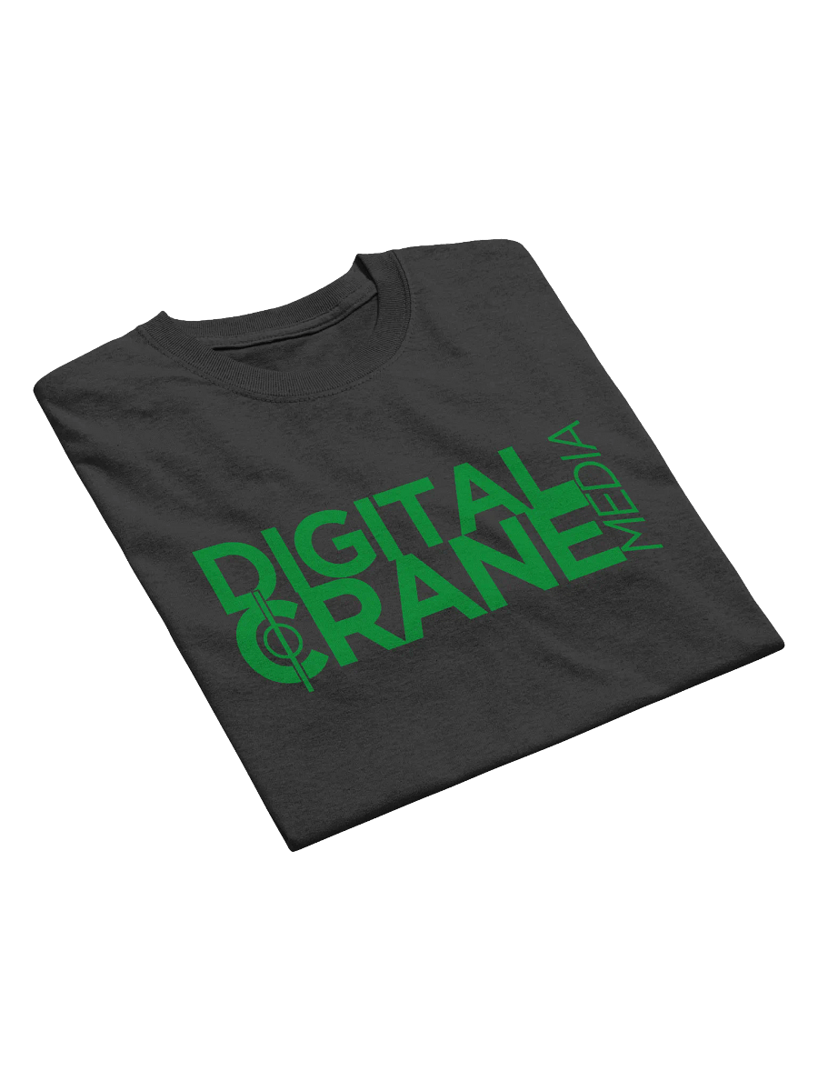 Digital Crane Media | Green Logo Tee product image (2)