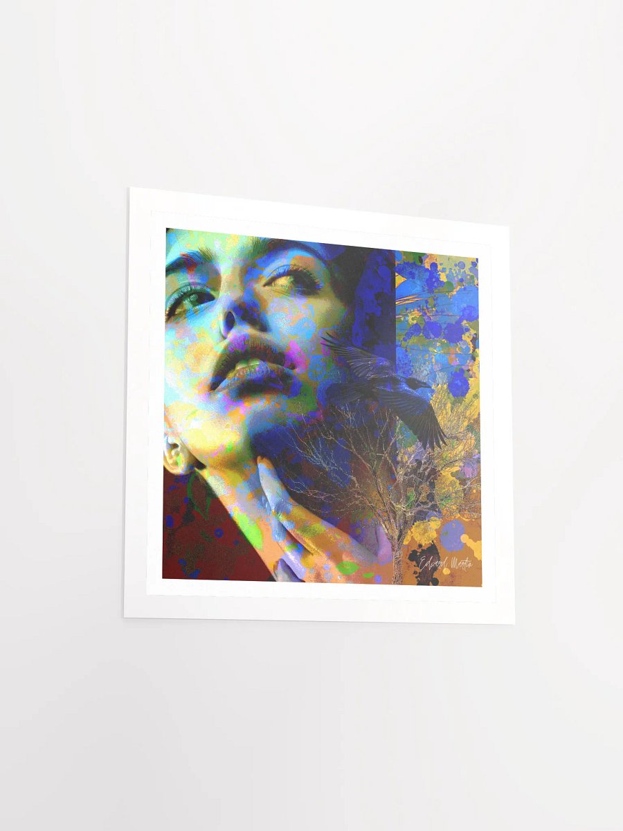 'Far Away from Here' by Edward Martin: Vibrant Layers: Colorful Matte Poster product image (4)