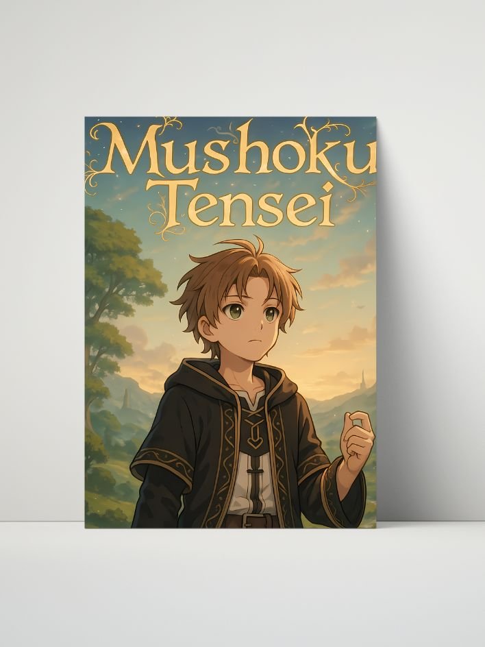 Mushoku Tensei – Rudeus Greyrat Dawn Resolve 8x10 Metal Print product image (1)