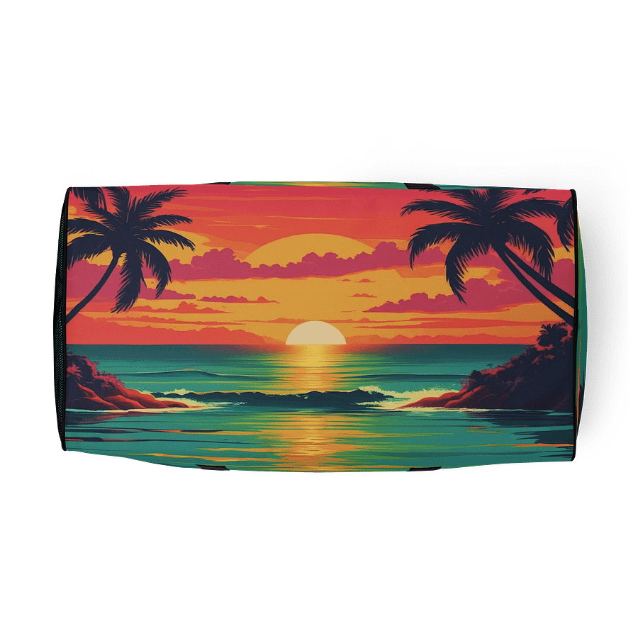 Tropical Sunset All-Over Duffle Bag product image (5)