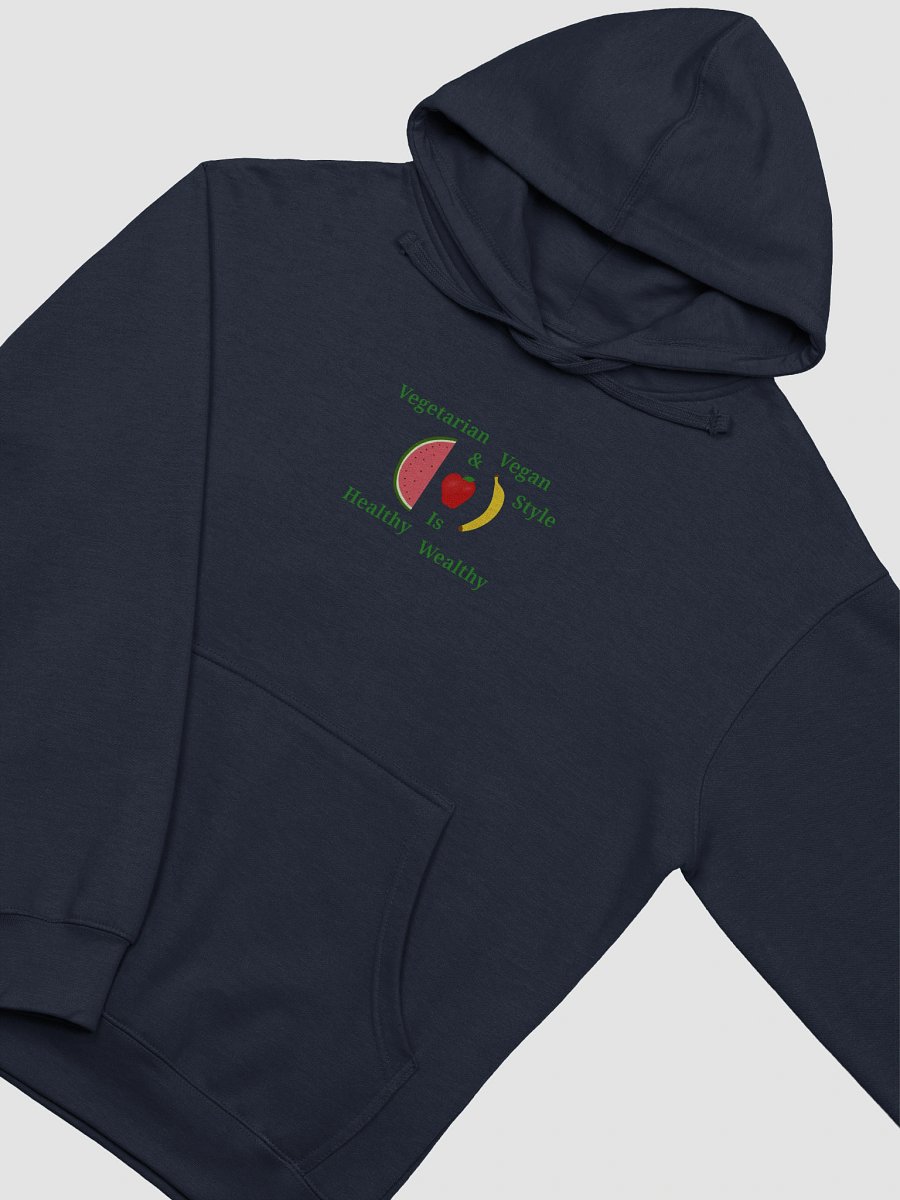 Healthy & Wealthy Vegan Style Hoodie product image (3)