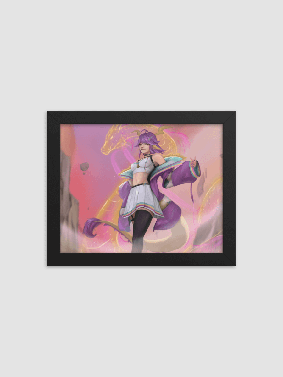Cheribiri Debut Splash Art Framed Matte Poster product image (1)