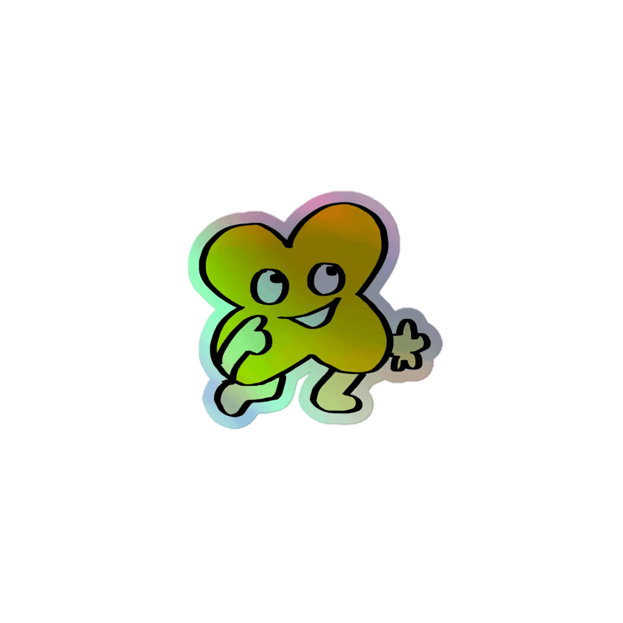 X BFDI Holographic Sticker product image (1)