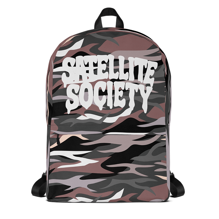 Satellite Society Drip Camo Backpack product image (1)