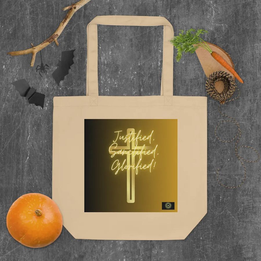 Justified, Sanctified, Glorified! Eco Tote product image (4)