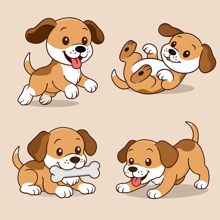 Cute Dog Character Illustration Set product image (1)