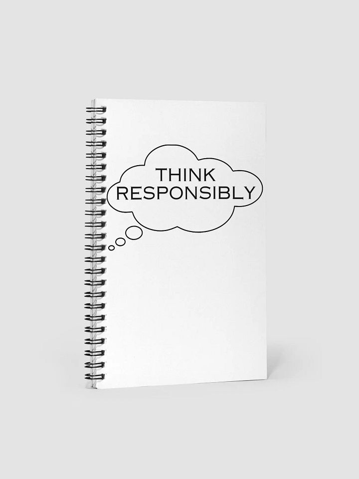 Think Responsibly - Notebook product image (1)