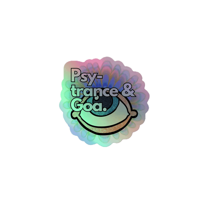 Psy-Trance & Goa Holo-sticker product image (1)