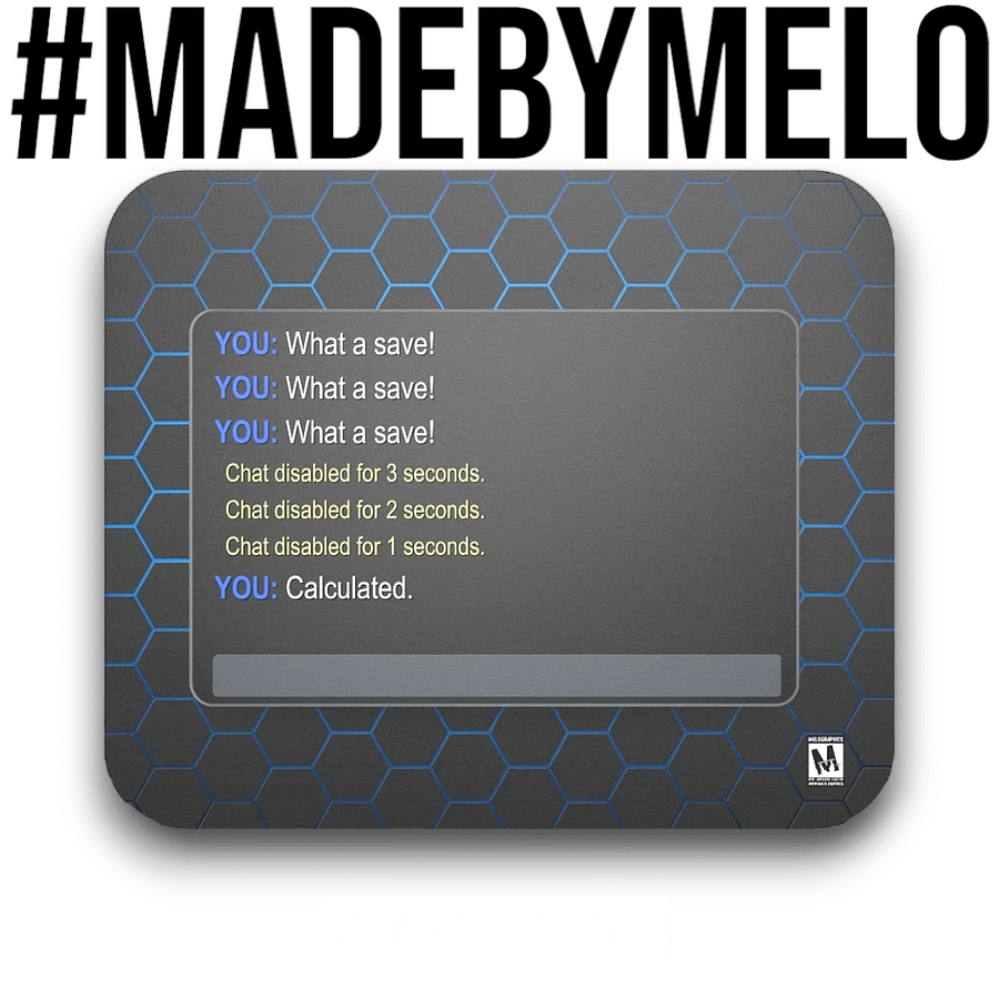 Carball Quick Chat Champ: What a Save - Mouse Pad | #MadeByMELO product image (1)