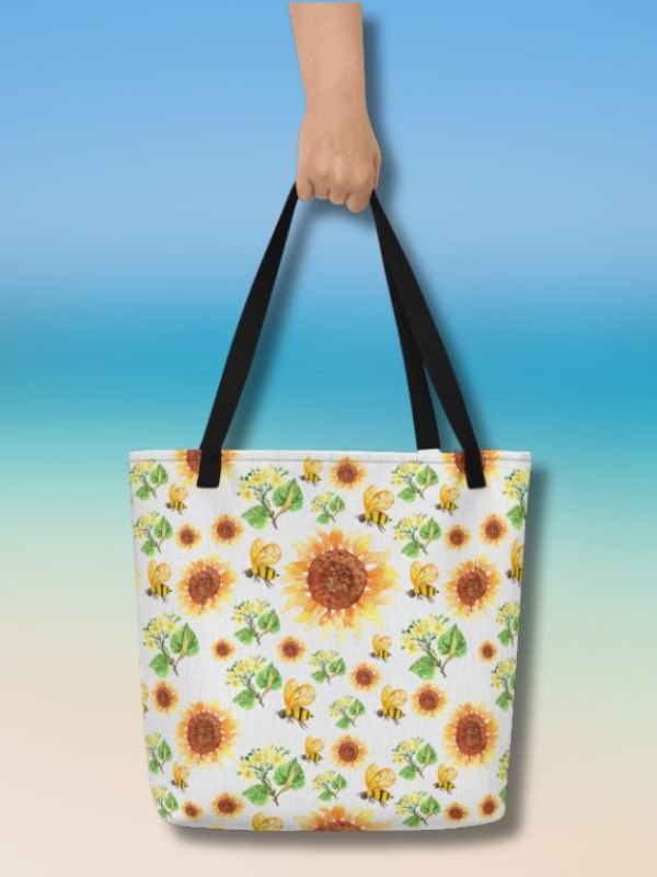 Sunflower All-Over Tote product image (1)