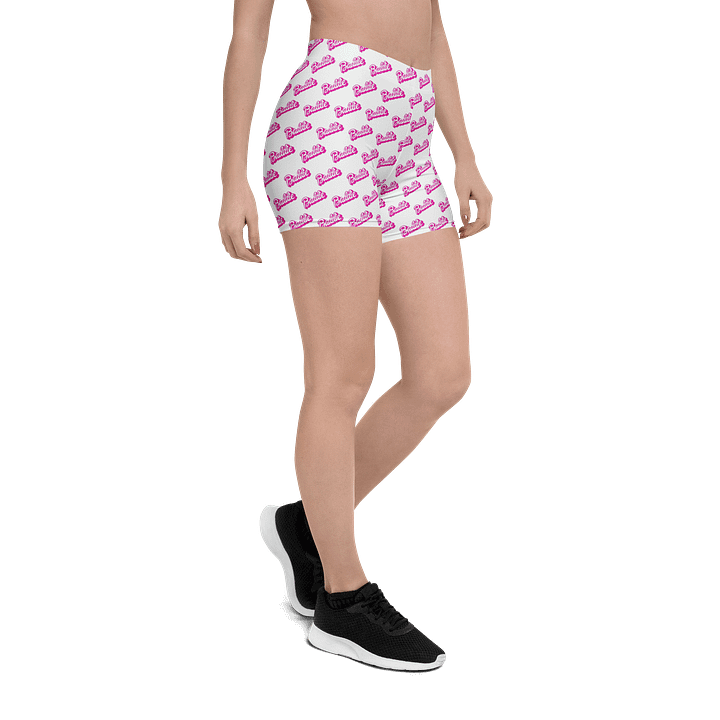 (White) Baddie Shorts product image (1)