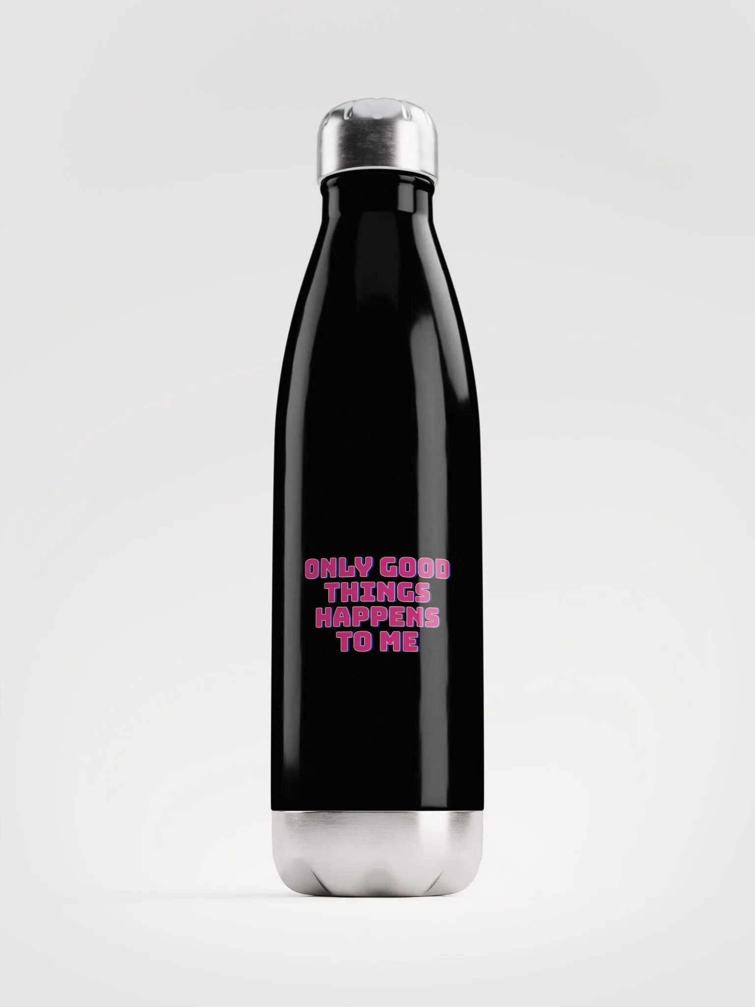 Good Things Only Stainless Steel Water Bottle product image (2)