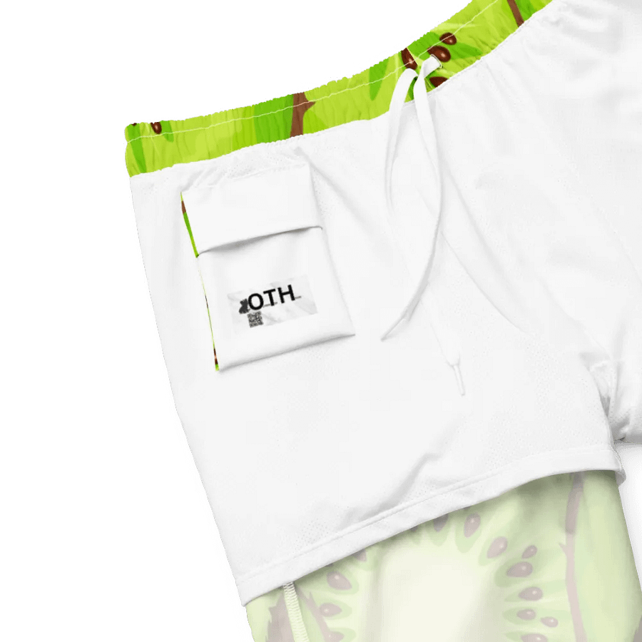 Kiwi Slice Paradise Swim Trunks product image (6)