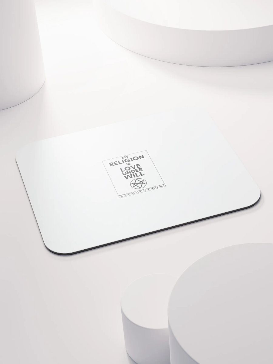 Pad Mouse ”Love under Will” (Aliester Crowley) product image (4)