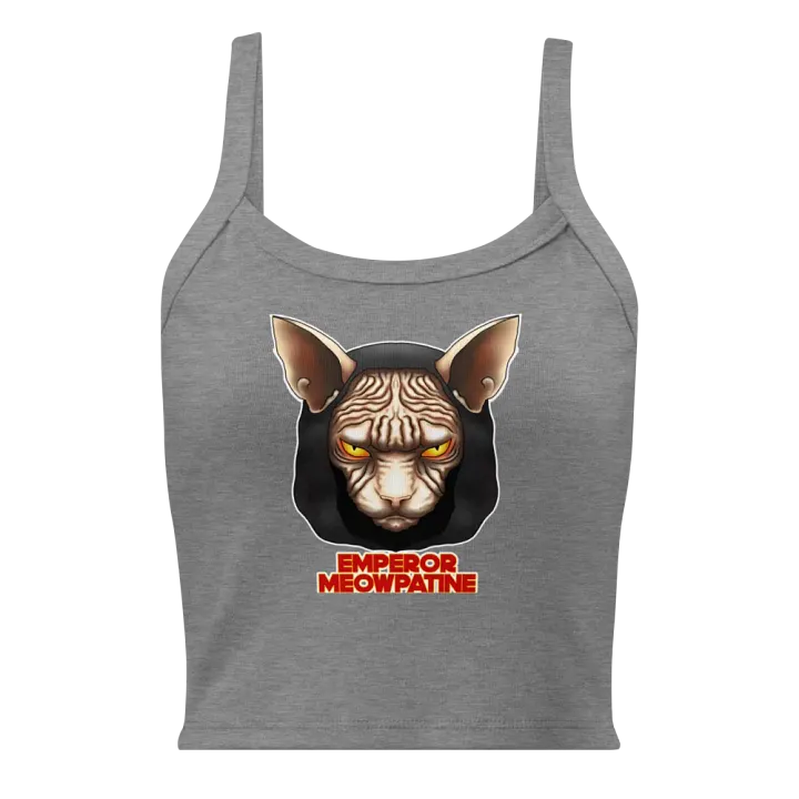 Emperor Meowpatine Crop Tank product image (1)