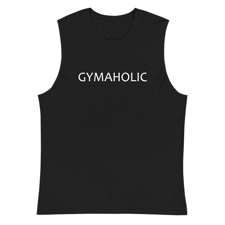 Gymaholic, funny gym Men’s muscle tank product image (2)