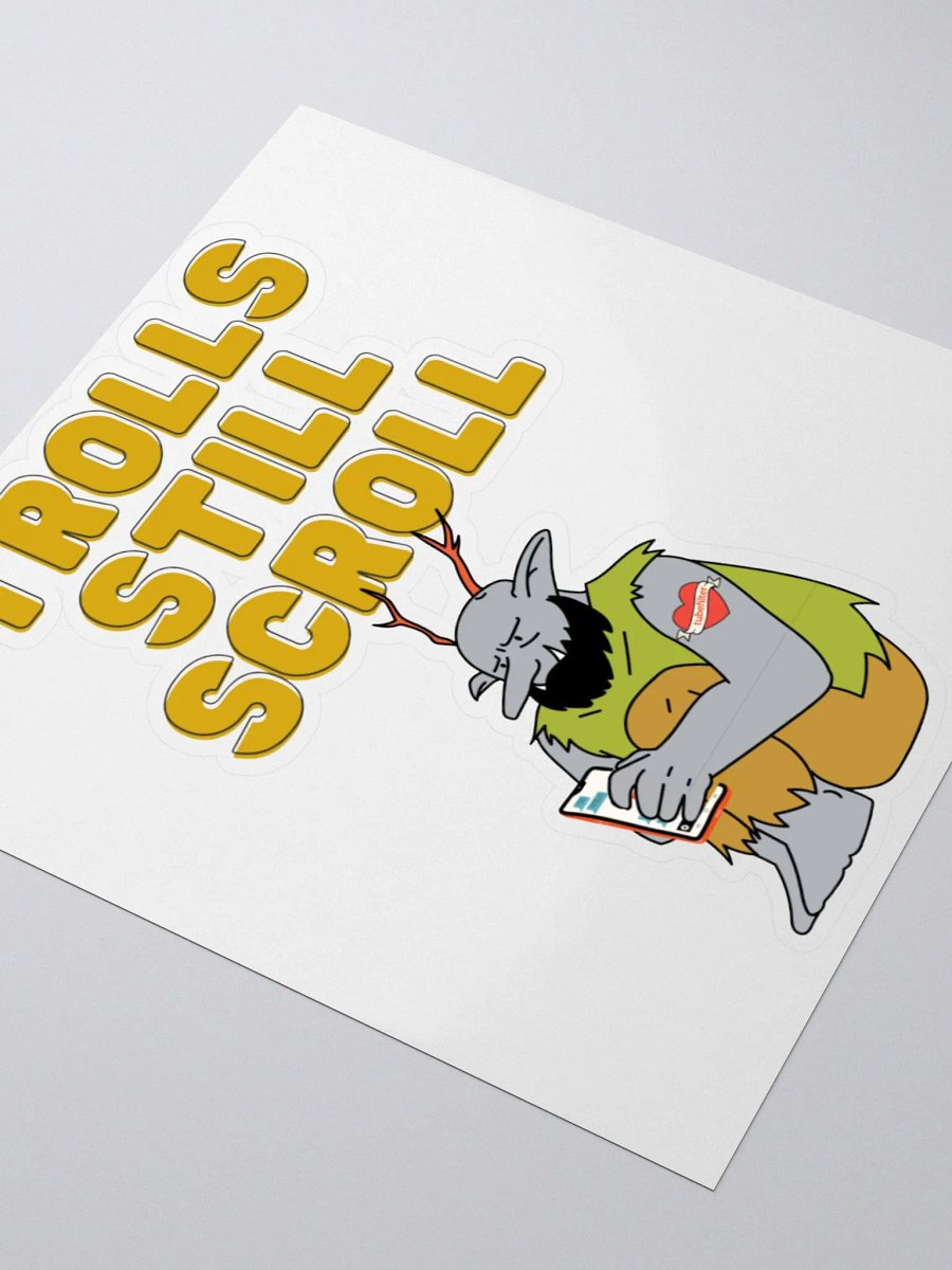 Trolls Still Scroll Sticker product image (3)