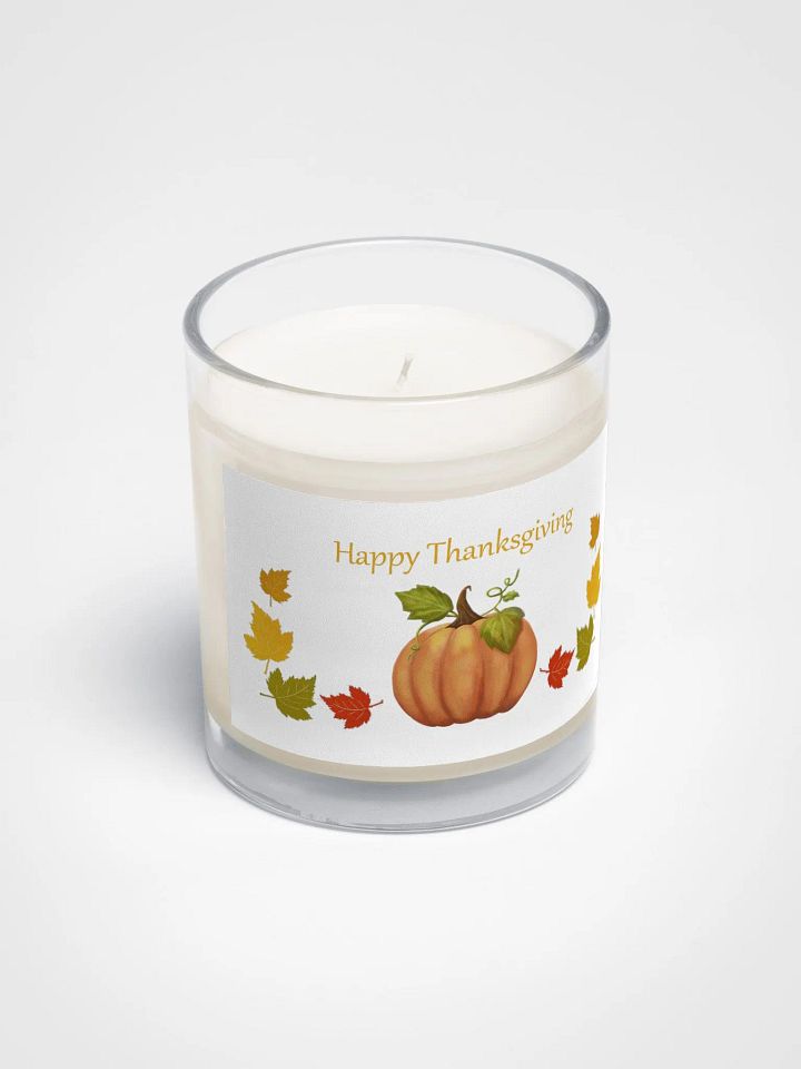 Happy Thanksgiving Soy Wax Candle product image (2)