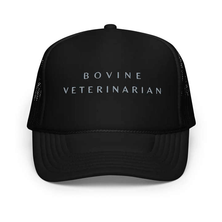 "Bovine veterinarian" embroidery hat product image (1)