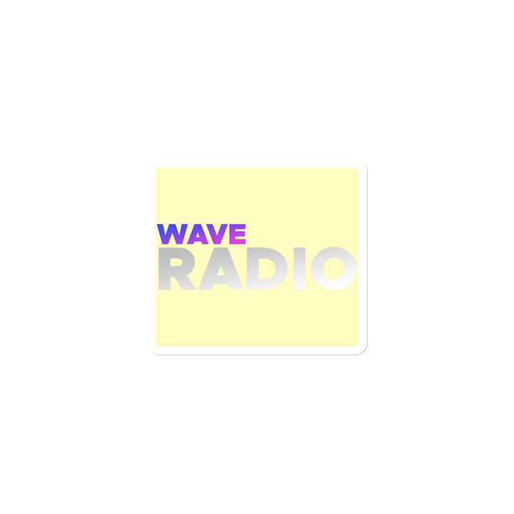 Wave Radio Magnet product image (1)