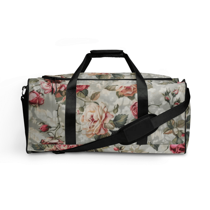 Rose Garden Dreams Duffle Bag product image (1)