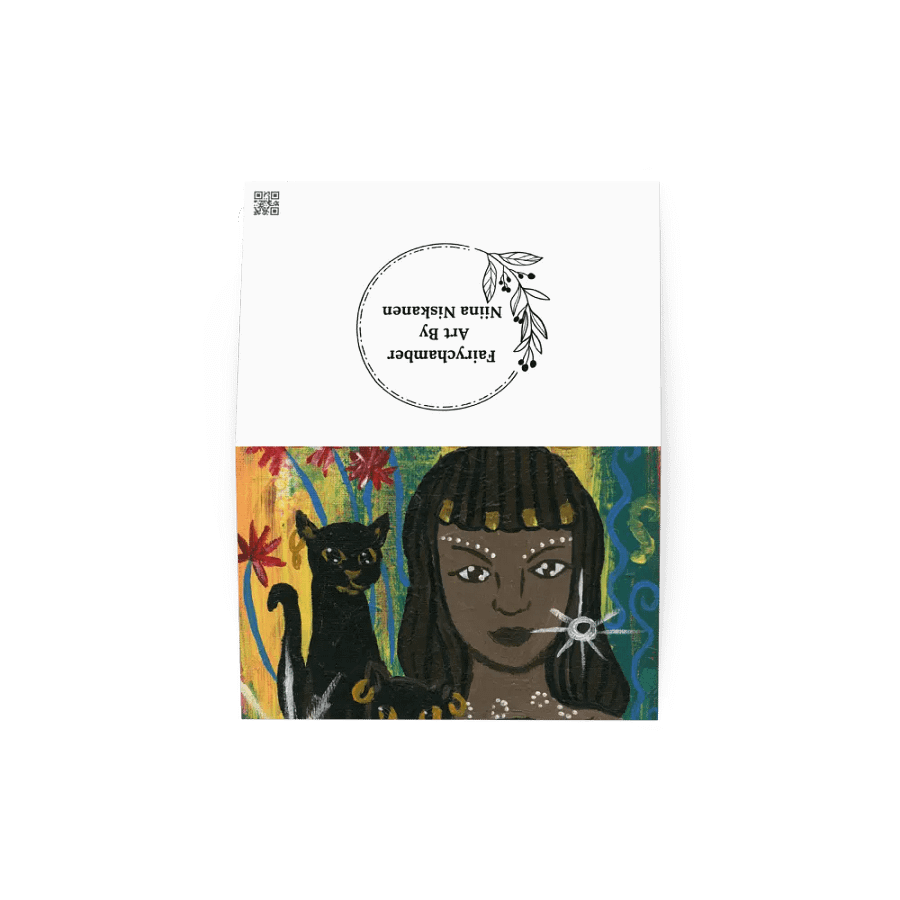 Goddess Bastet Greeting Card product image (4)