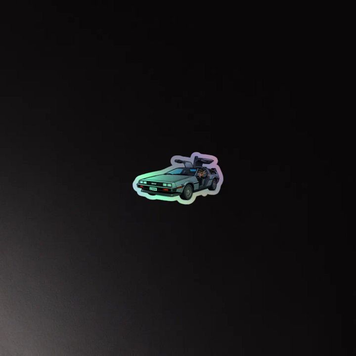 DeLorean Holo-Graphic Sticker product image (4)