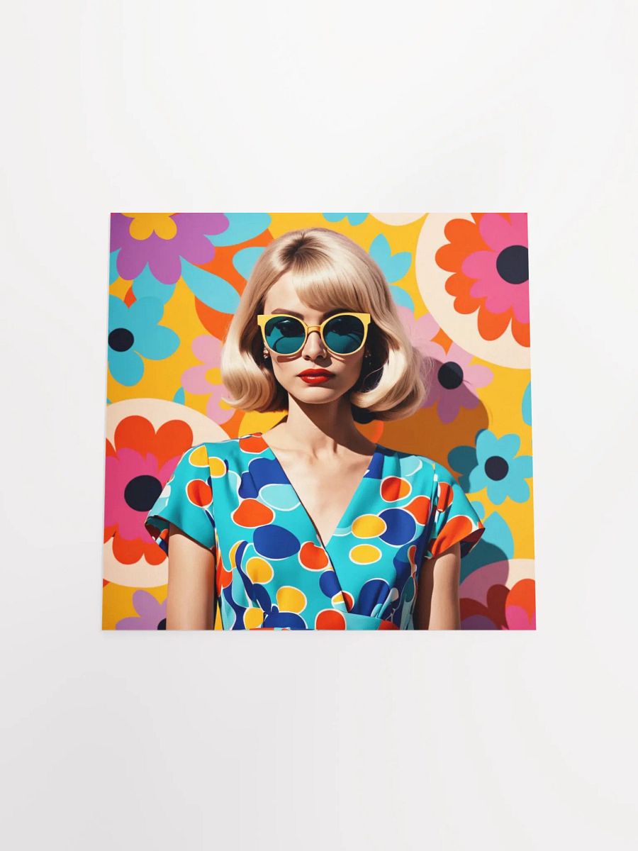 Woman and Flowers Poster product image (4)