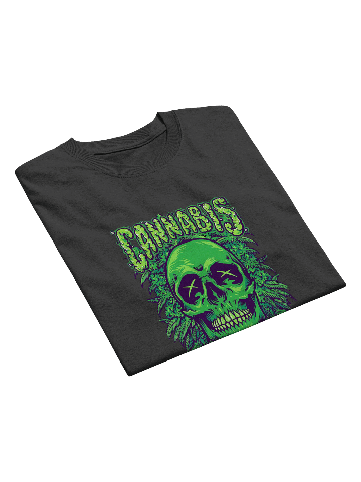 Cannabis Heavyweight Printed T-Shirt product image (2)