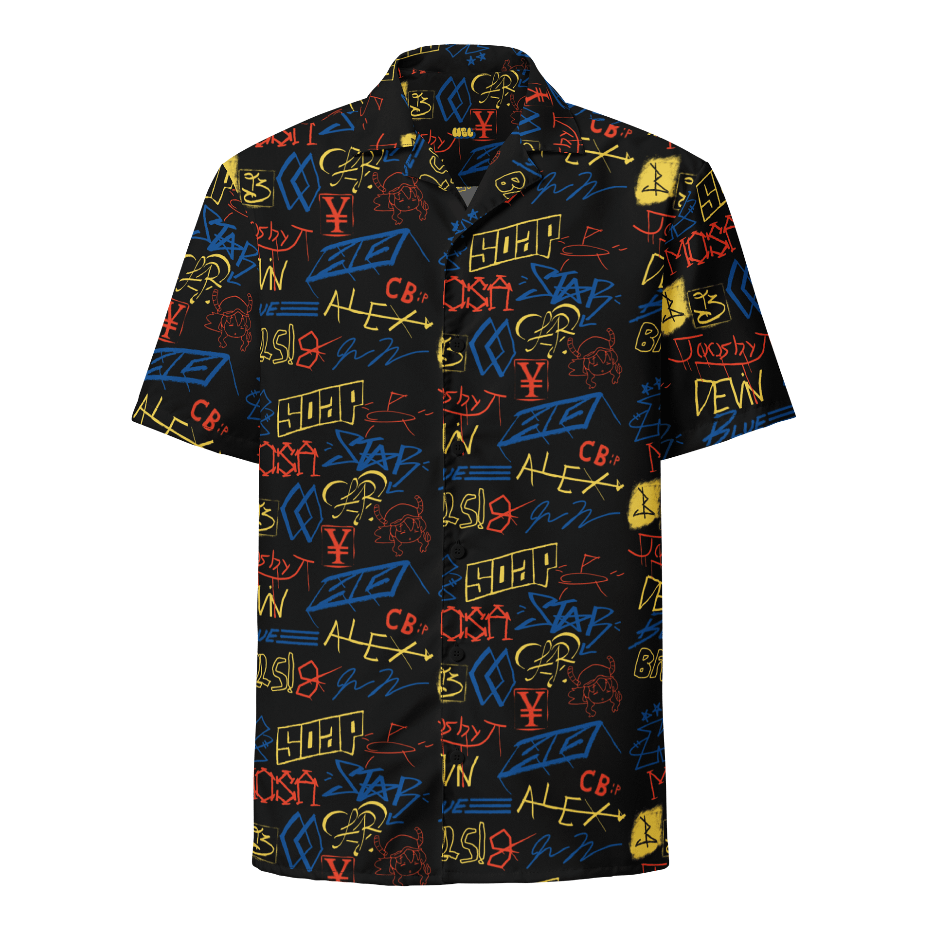 UBL Graffiti Hawaiian Shirt product image (1)