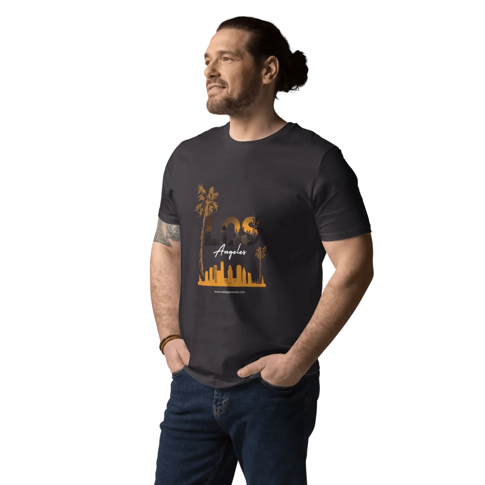 Sunset Palms Organic T-Shirt product image (146)
