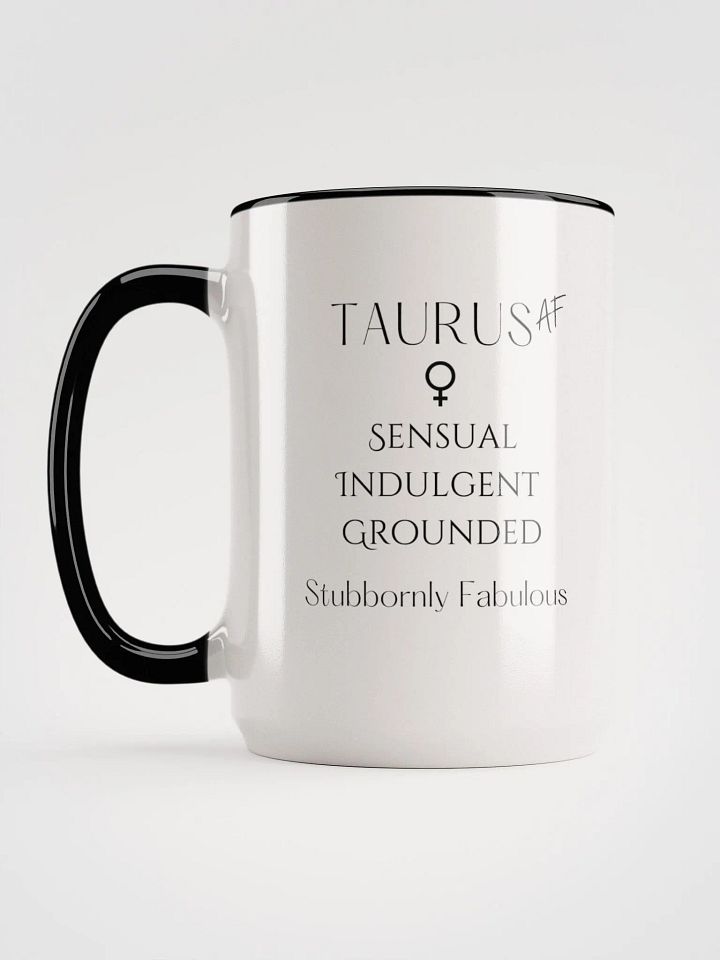Taurus Af Mug: Black product image (2)