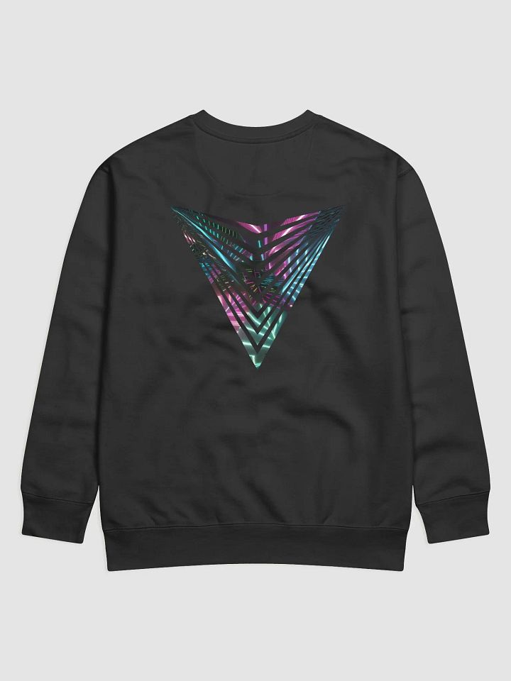 VACIO Neon Hawaiian Vortex Premium Crewneck Sweatshirt product image (1)