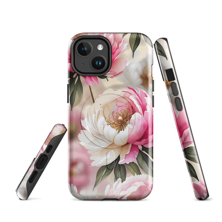 Blooming Petals MagSafe® Tough iPhone® Case product image (2)