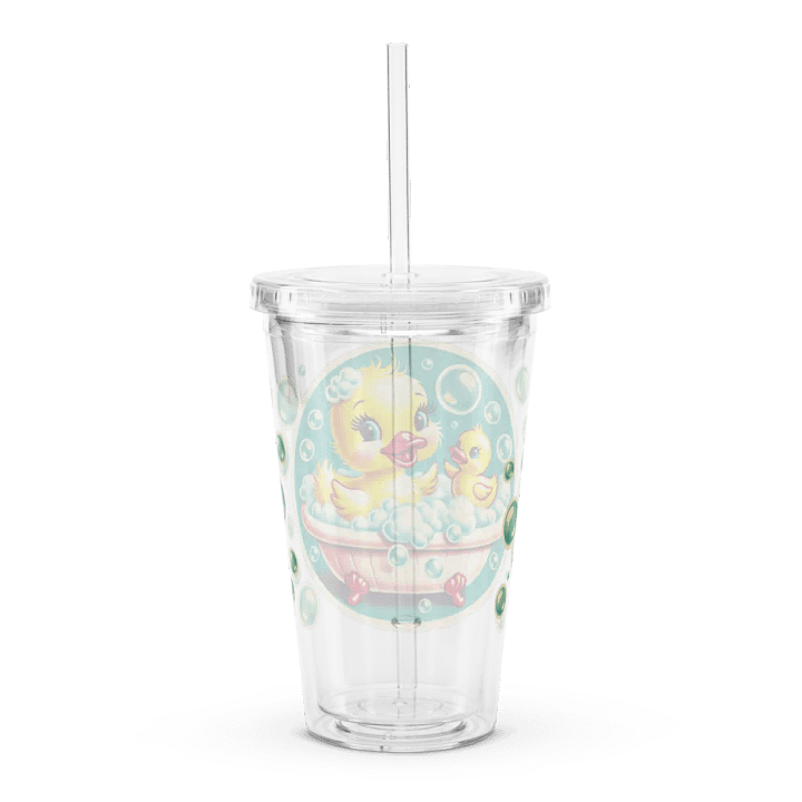Ducky in a Bubble Bath Double Wall Tumbler product image (2)