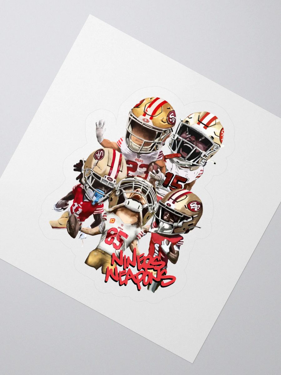 Niners Weapons Sticker product image (4)