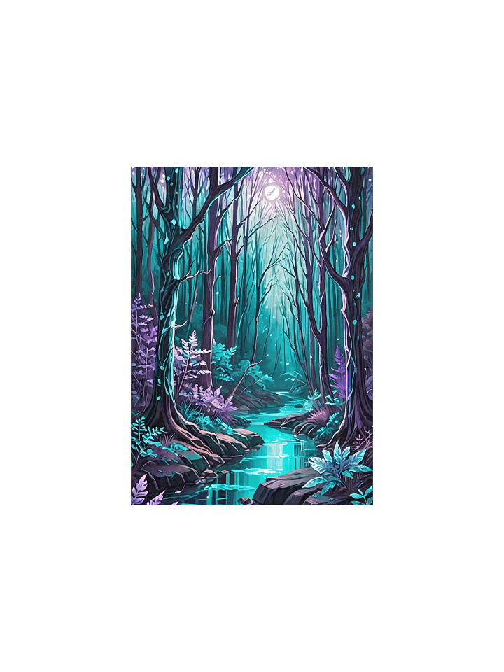 Luminescent Enchanted Forest Poster product image (4)