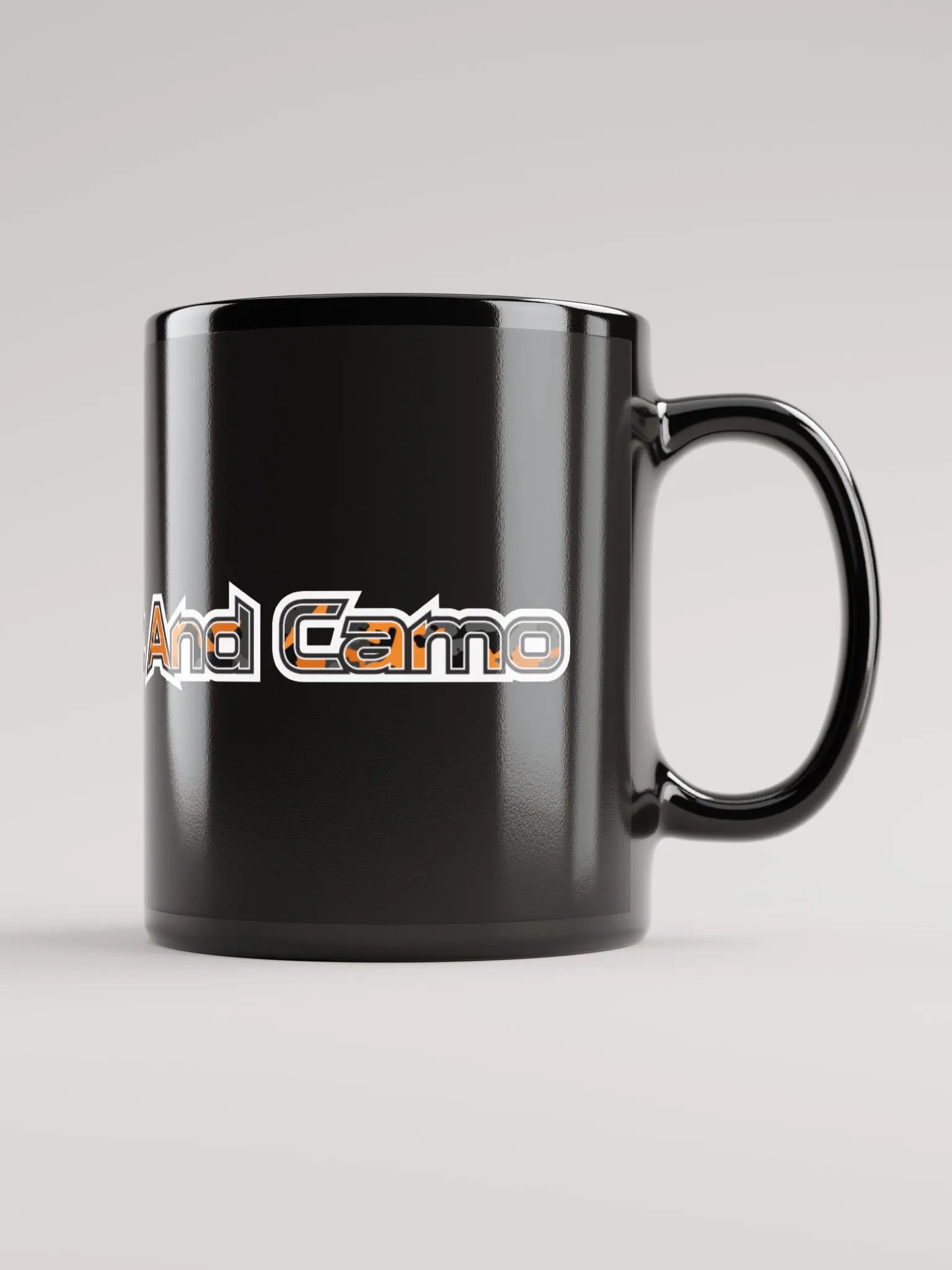 Cast And Camo Black Mug product image (1)