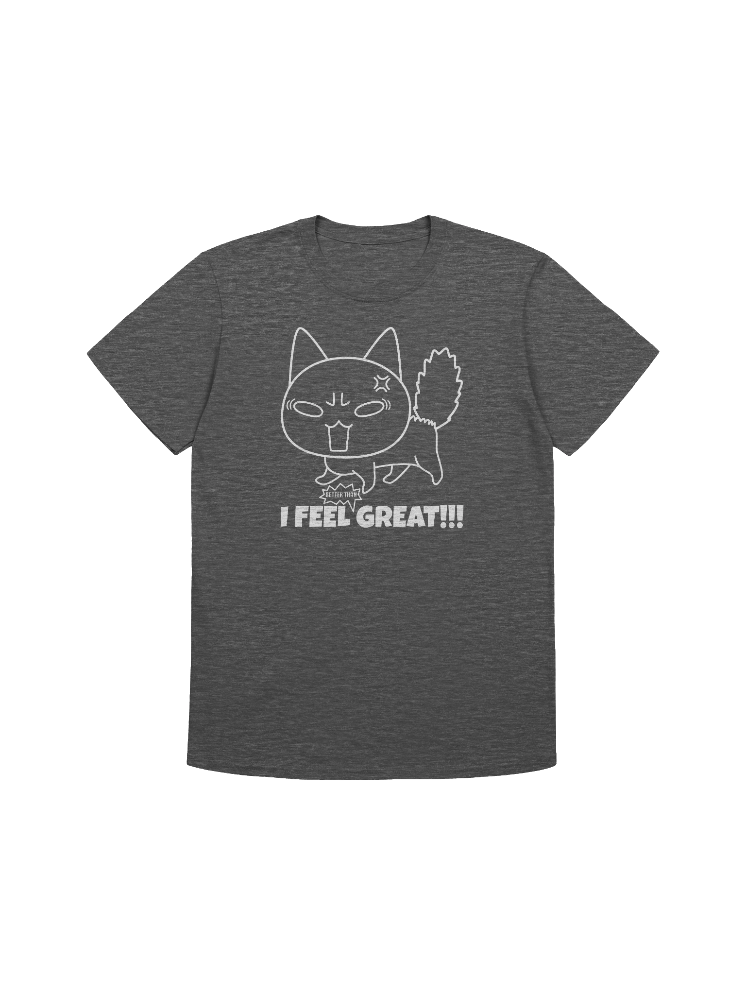 Ironic Emotional Expression - Unisex Adult Super Soft Lightweight T-shirt product image (10)
