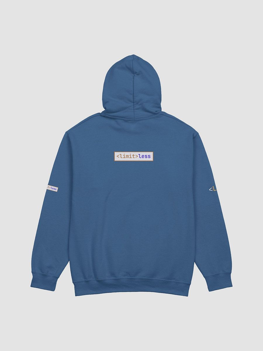 Limitless 90s Glitch Hoodie | Retro Hacker Sweatshirt – Floppy Disk & Tech Vibes product image (4)