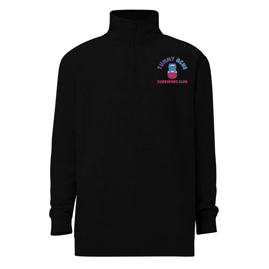 Tummy Ache Survivors Club Fleece Pullover product image (1)