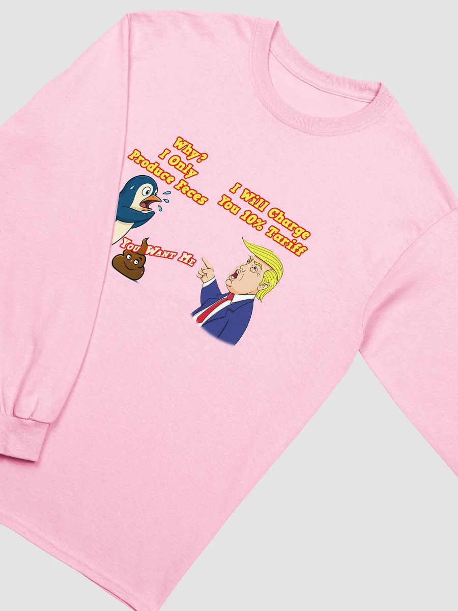 Satirical Penguin Tariff Long Sleeve Tee product image (24)