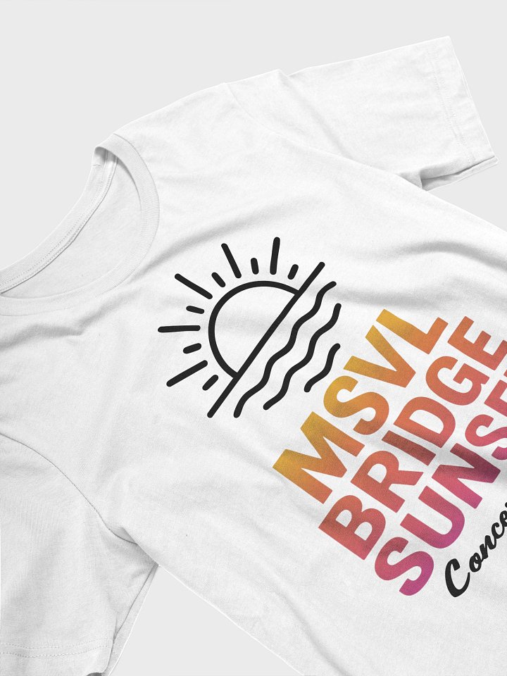 MSVL Sunset Tee (White) product image (2)